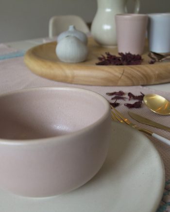 styling bowl mate chalky powder pink